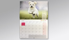 Calendrier mural personnalisé